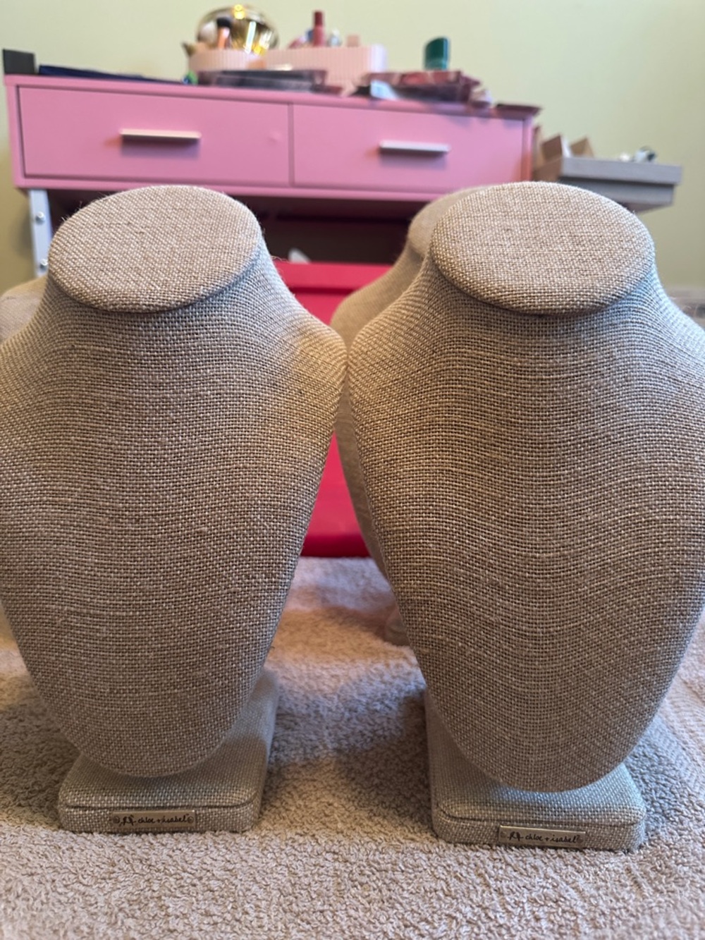 Chloe + Isabel Branded Jewelry Busts  - Size medium